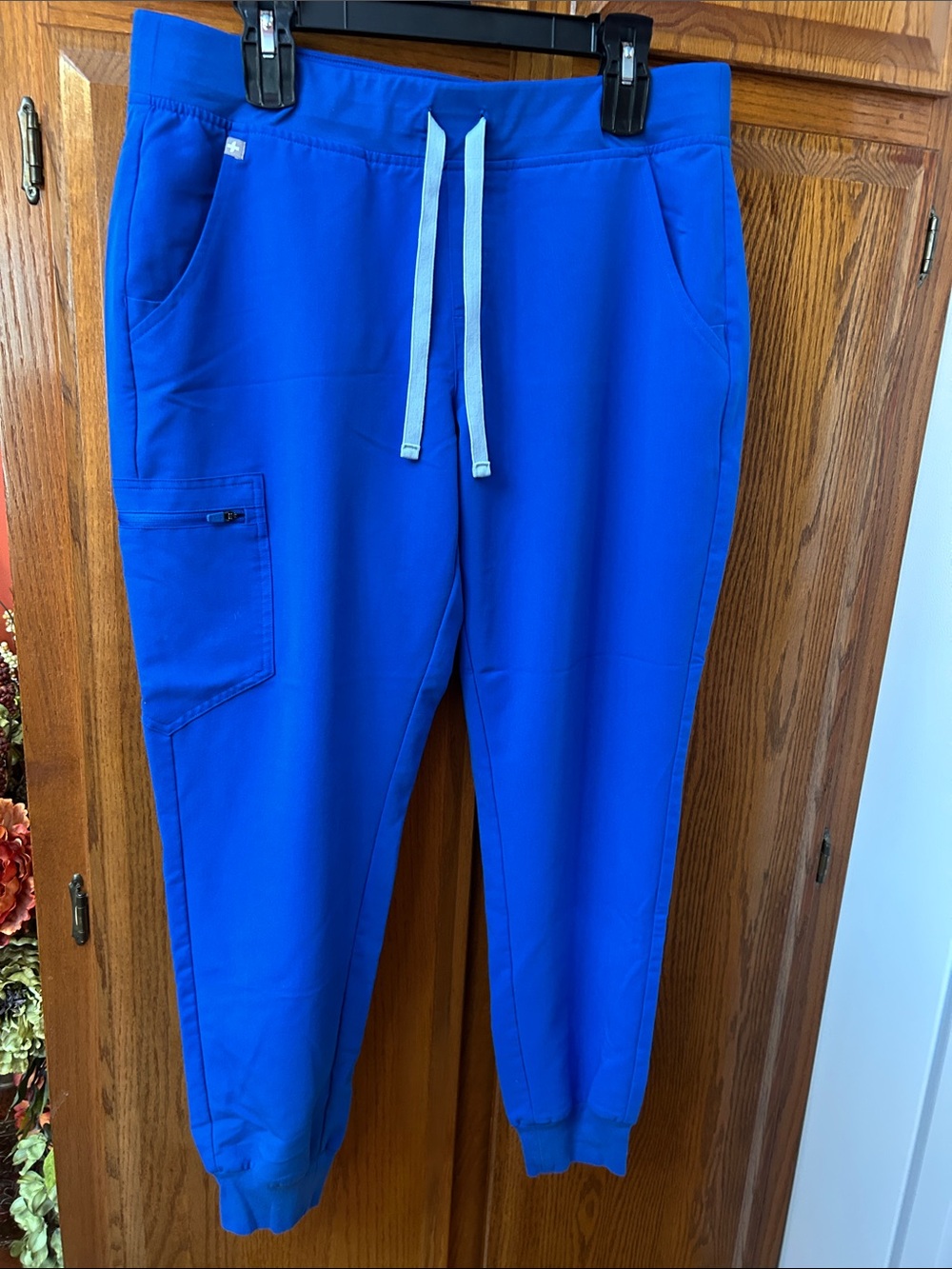 Womenβs Cobalt Blue Drawstring Jogger Pants